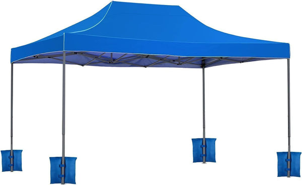 YELAIYEHAO 4 PCS Weights Feet Bag for Pop up Canopy Tent Blue 4 Large