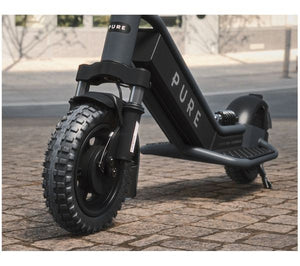 Pure Electric Pure Escape Pro+ Suspension Electric Scooter - Metallic Grey