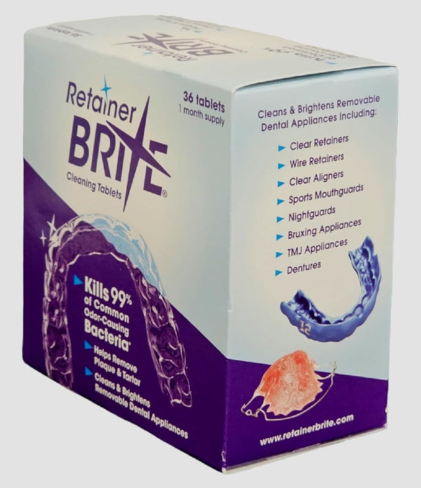Retainer Brite Cleaning Tablets (36-Pack)  EXP 10/25
