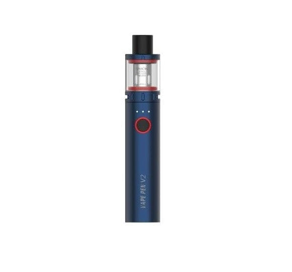 SM OK Pen V2, 1600mAh, 2ml Tank, No Nicotine, TPD Compliant, Blue