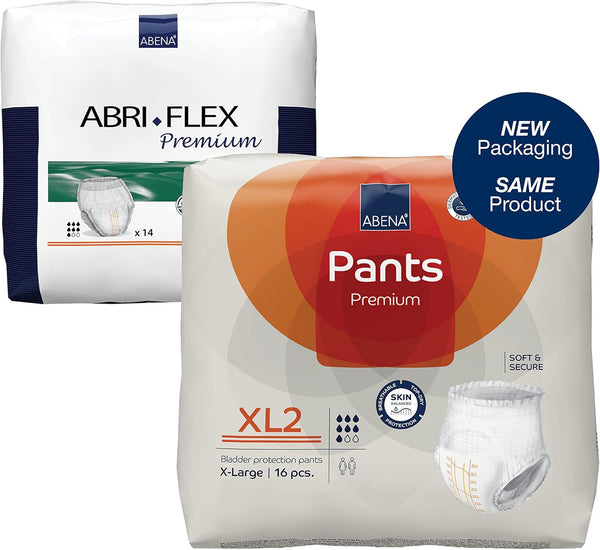Abena Pants Pull-Up Incontinence XL2 (16PK)  130-170cm  1900ml Absorbency