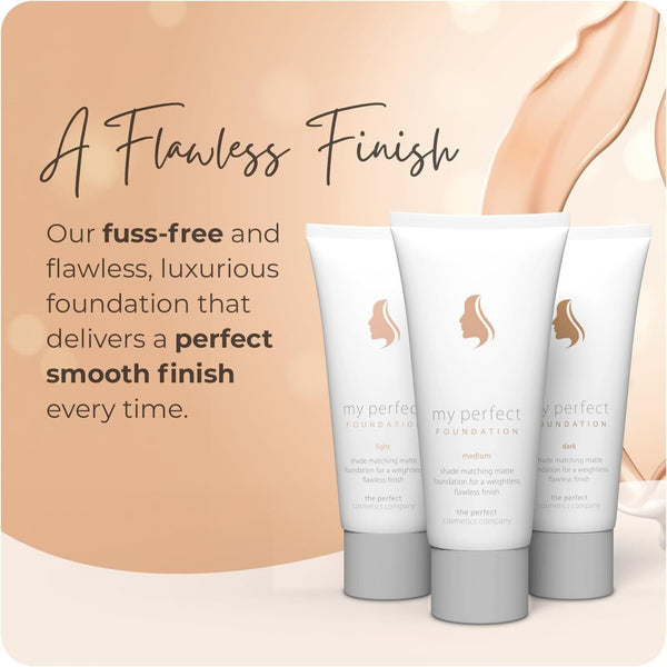 My Perfect Cosmetics Company   My Perfect Foundation   Full Coverage, Dark 40ml