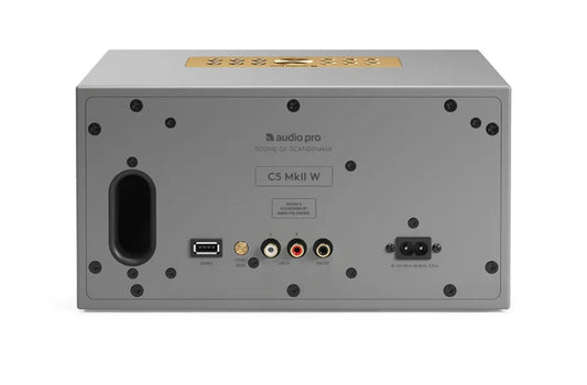Audio Pro C5 MkII Wireless Multiroom Speaker, Grey