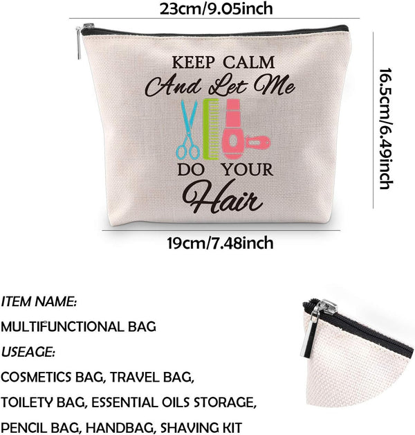 Functiona Bag for Travel, Makeup and Cosmetics, Gift Bag for Barbers & Salons