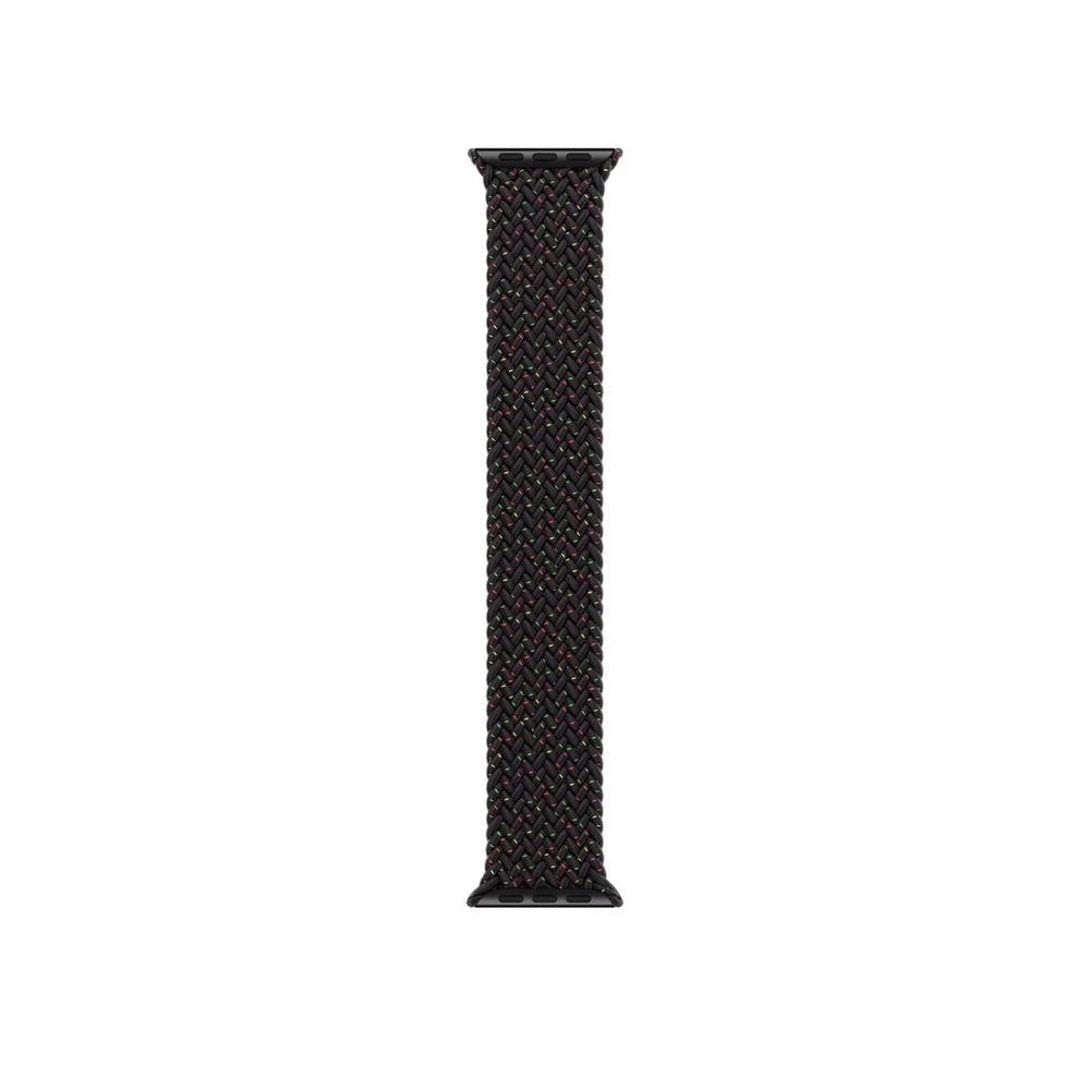 Genuine Apple Watch 41mm Braided Solo Loop Strap Black Unity Size 6 MMWF3ZM/A - view 1