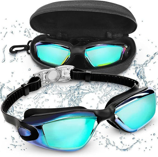 BEZZEE PRO Swimming Goggles   Adult Swimming Goggles with UV Protection