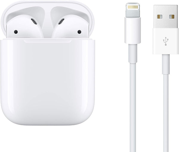 APPLE AirPods with Charging Case (2nd generation) - White - GOOD REFURB *FAULTY MIC* - Rebx.co.uk