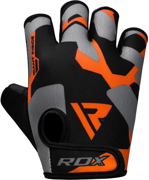 RDX Sports Women's Weight Lifting Gym Gloves - Enhanced Grip and Support for Strength Training Large - Rebx.co.uk