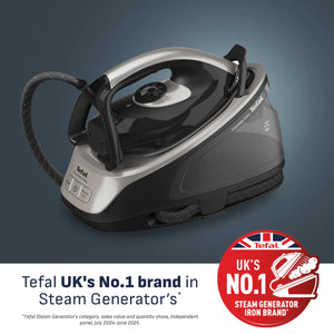 Tefal Express Easy SV6140 Steam Generator Iron - Black & Grey