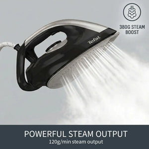 Tefal Express Easy SV6140 Steam Generator Iron - Black & Grey