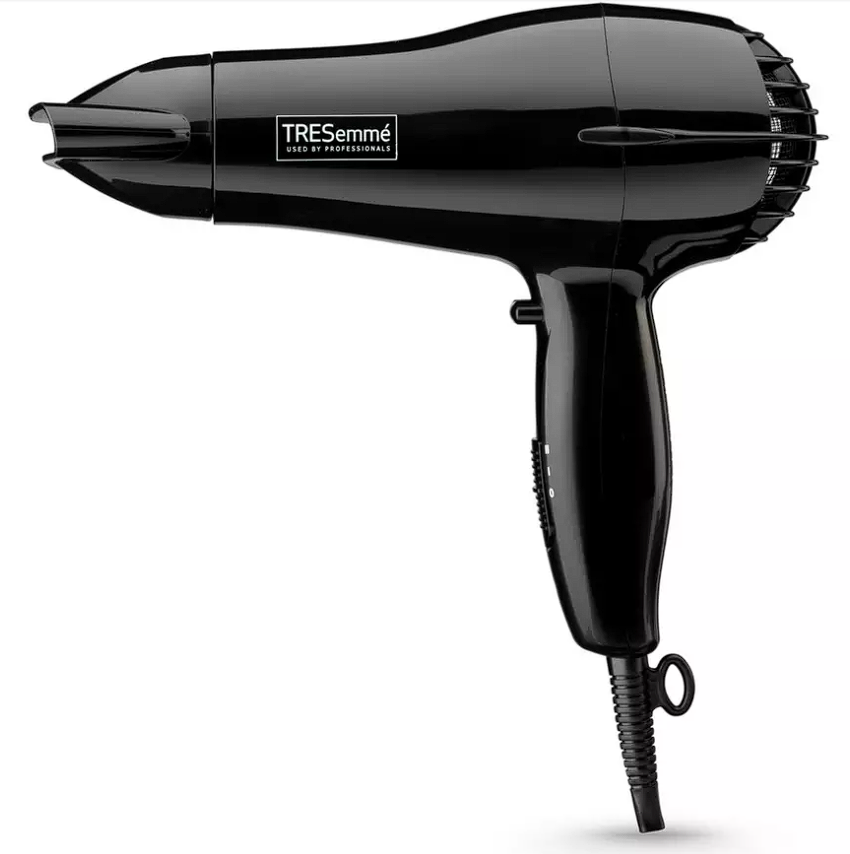 TRESemme 2000W Fast Hair Dryer, super compact, ultra lightweight, Black