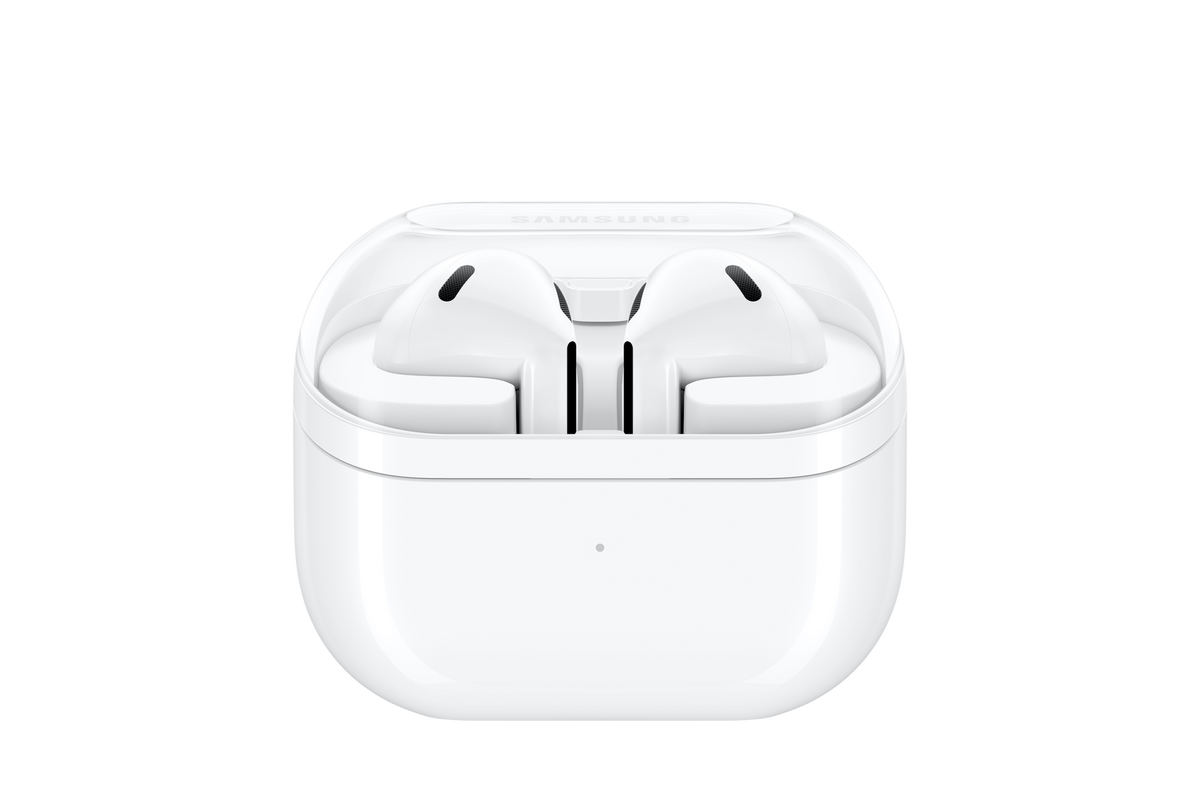 Samsung Galaxy Buds3 Wireless Bluetooth Noise Cancelling Earbuds - White - view 4