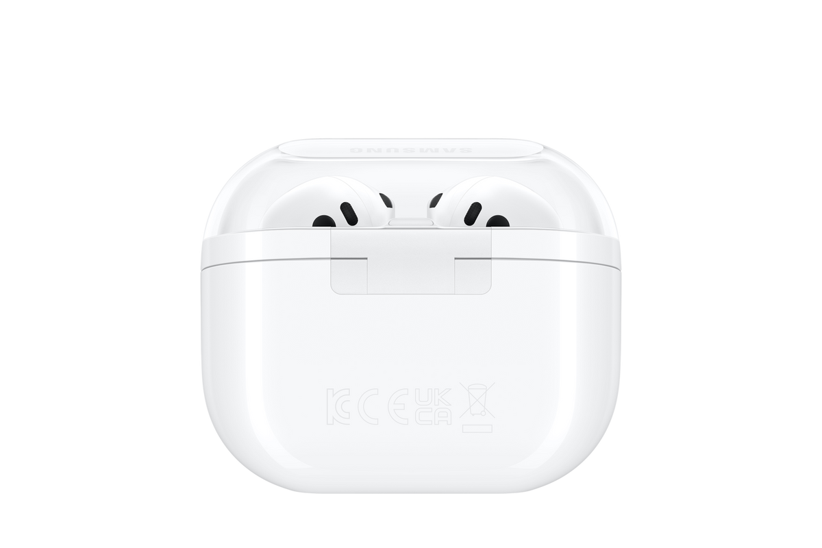 Samsung Galaxy Buds3 Wireless Bluetooth Noise Cancelling Earbuds - White - view 5
