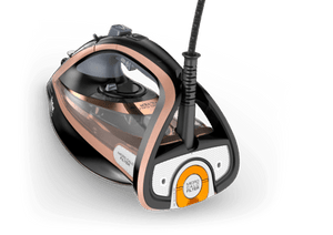 Tefal FV9845 Ultimate Pure Steam Iron, 3100W, 260g/min Steam - Black & Rose Gold
