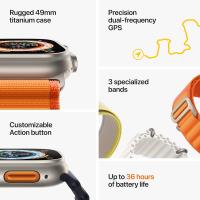 Apple Watch Ultra 49mm Titanium GPS + Cellular, Third-Party Green Alpine Loop