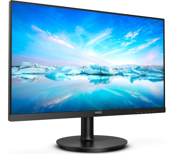 Philips 222V8LA 22" FHD Monitor -75Hz, 4ms, VA, Speakers - EXCELLENT REFURB **FAULTY DISPLAYPORT** - Rebx.co.uk