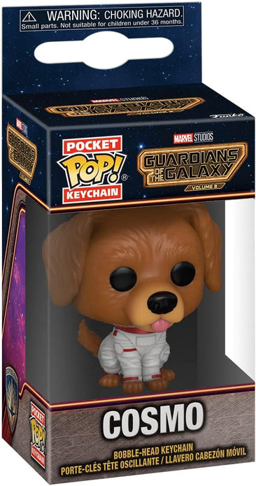 Guardians Of The Galaxy: Volume 3: Pop! Vinyl Keychain: Cosmo - NEW - Rebx.co.uk