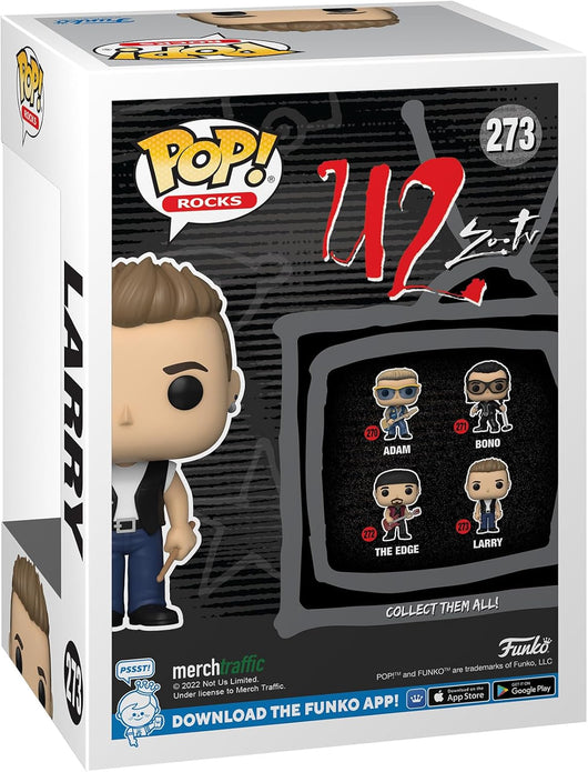 Funko Pop! Rocks: U2 Zoo TV - Larry #273 - Vinyl Figure Collectable - NEW - Rebx.co.uk