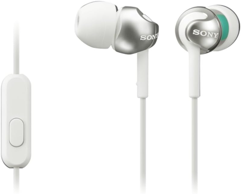 SONY MDR-EX110AP High Quality Sound Headphones Earphones - White - NEW OPEN BOX