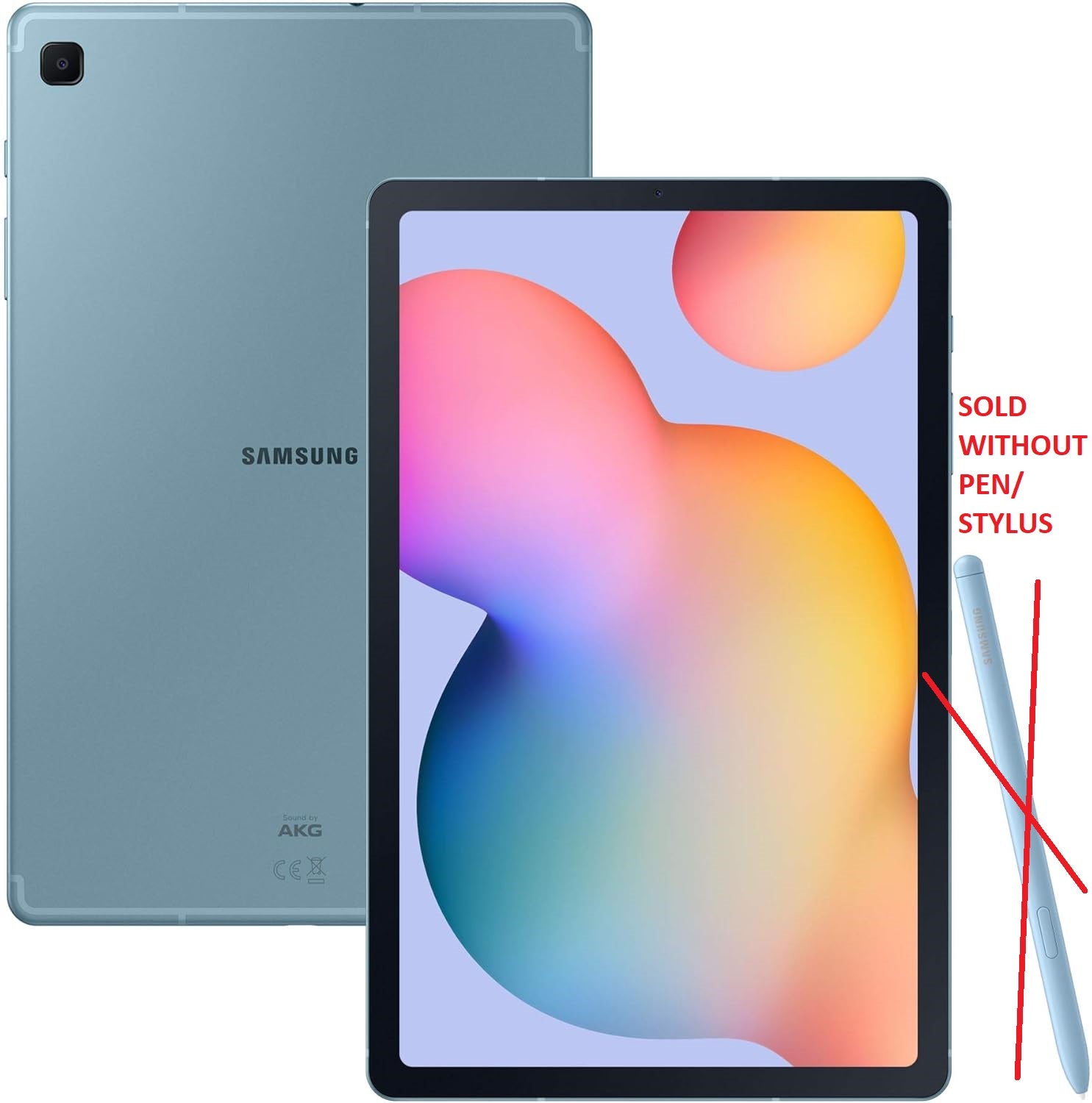 Samsung Galaxy Tab S6 Lite (10.4, Wi-Fi, 64GB, 2022) SM-P613 - Blue - VERY GOOD REFURB **NO PEN**