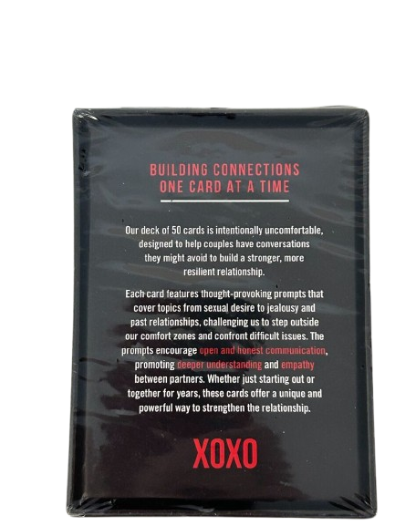 XOXO The Uncomfortable chat - Adult card game new & sealed - Rebx.co.uk