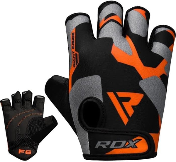 RDX Sports Women's Weight Lifting Gym Gloves - Enhanced Grip and Support for Strength Training Large - Rebx.co.uk