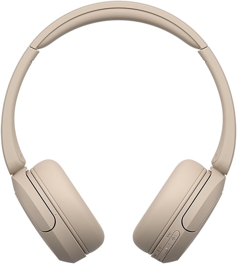 SONY WH-CH520C Wireless Bluetooth Headphones - Beige