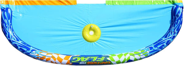 BANZAI 16 Feet Long Capture The Flag Racing Water Slide, Outdoor Activity - Rebx.co.uk