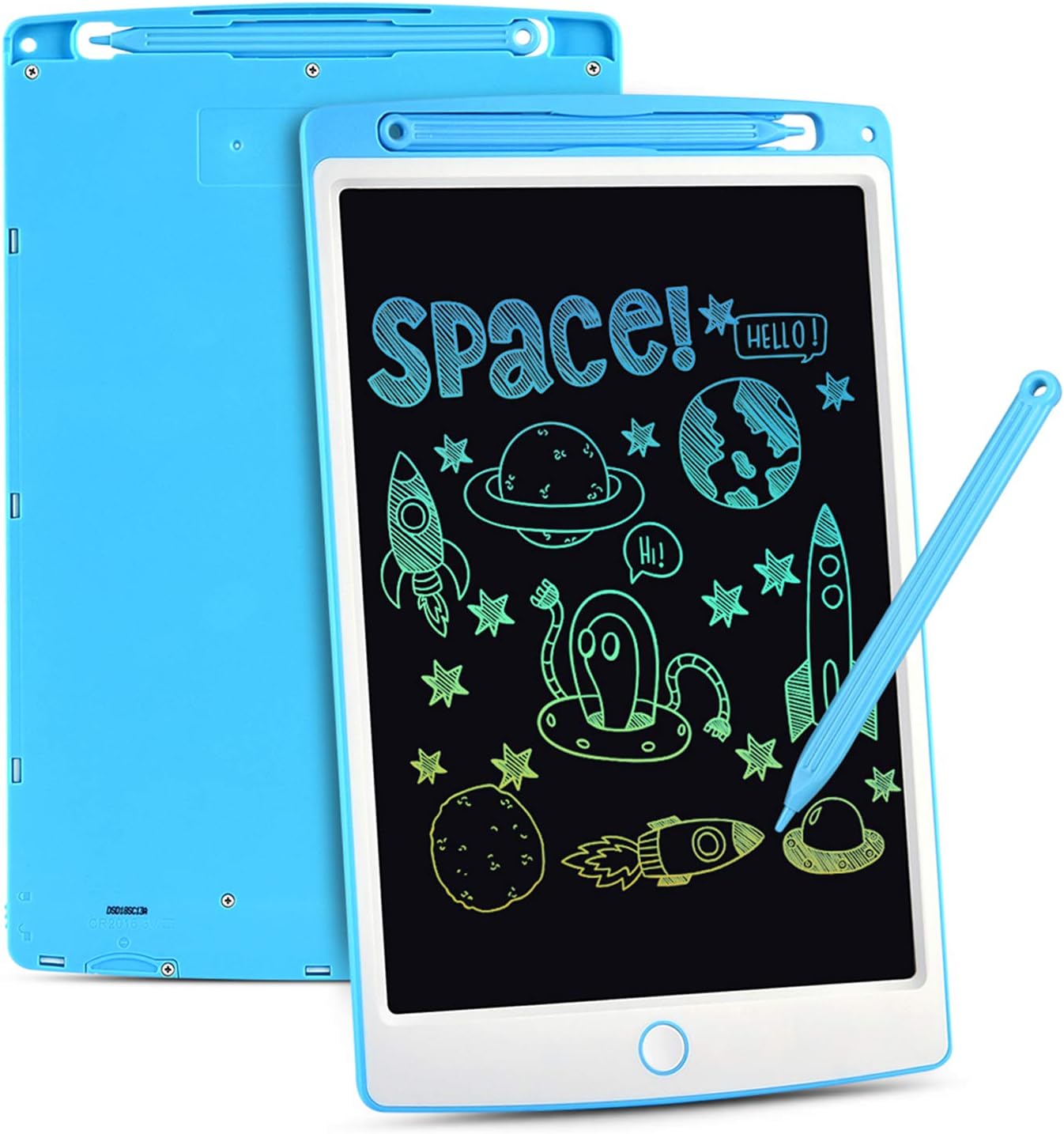 LCD Writing Tablet, 10 Inch Colorful Screen Digital eWriter Electronic Graphics Tablet Portable Writing Board Handwriting Doodle Drawing Pad Message Memo Board for Kids Adult Home School Office