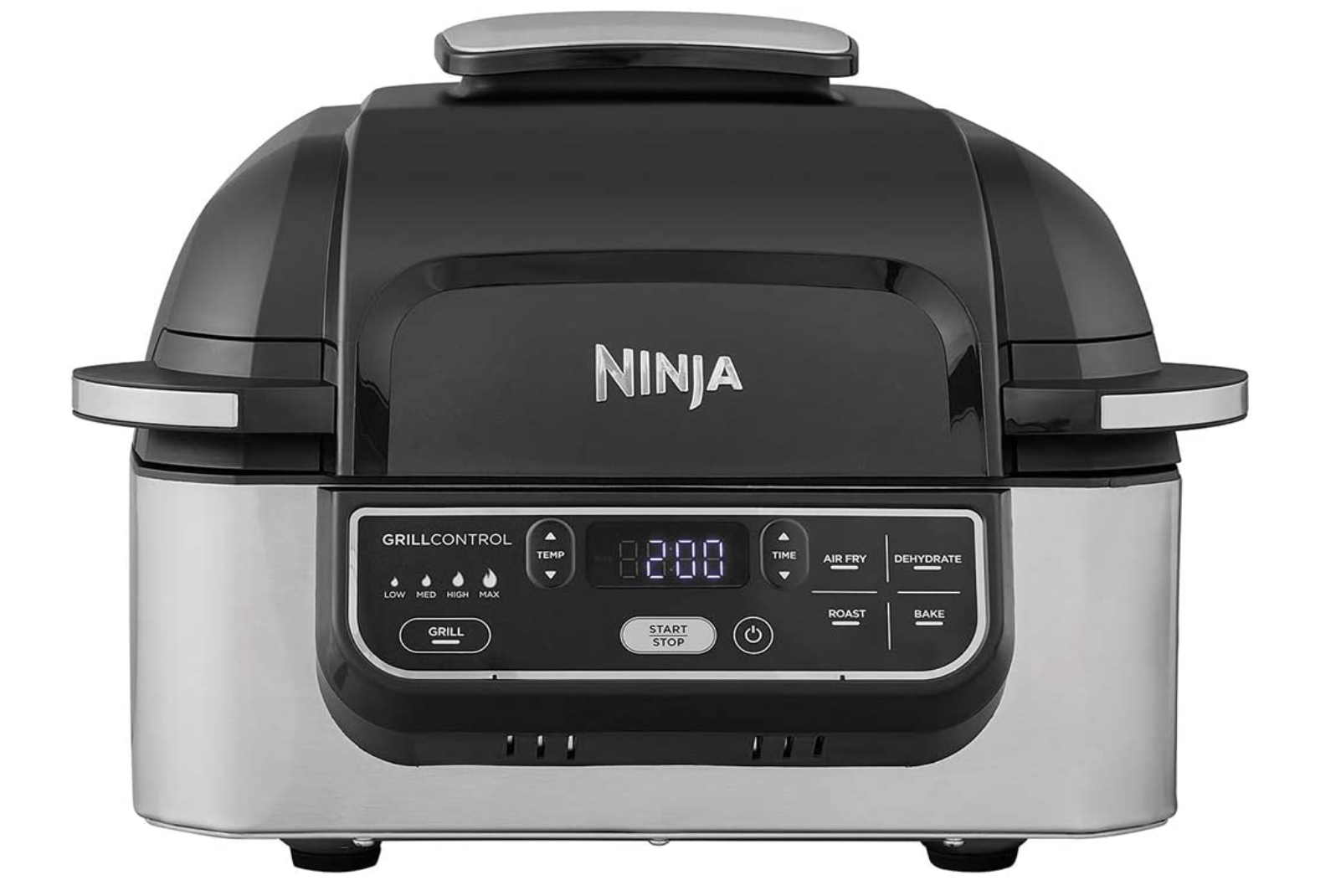 Foodi AG301UK 5-in-1 Health Grill & Air Fryer - Black & Brushed Steel