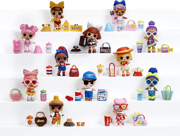 LOL Surprise Loves Mini Sweets Surprise-O-Matic Dolls - 9 Pieces Including Accessories & Candy Theme Doll in Vending Machine Packaging - For Kids & Collectors Ages 4+ - Rebx.co.uk