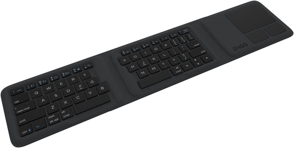 ZAGG TRI-FOLD KEYBOARD with Touch Pad UNIVERSAL Travel Bluetooth keyboard - UK - Rebx.co.uk