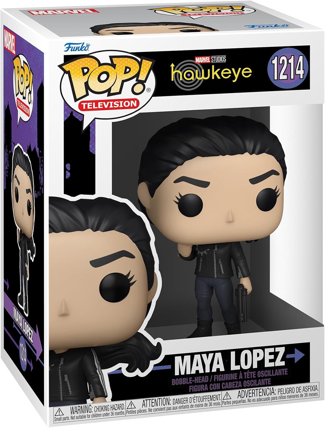 Marvel Hawkeye Funko POP Vinyl Figure | Maya Lopez #1214 - *DAMAGED BOX**